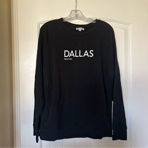 Peloton Black Crewneck Sweatshirt